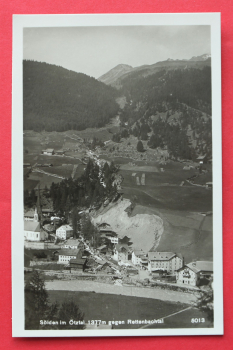 AK Sölden im Ötztal / 1930-1950 / gegen Rettenbachtal / Strassen / Tirol